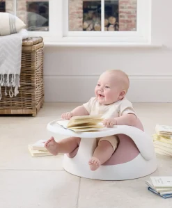 Snug Floor Seat with Activity Tray - Blossom