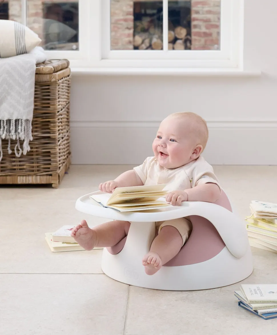 Snug Floor Seat with Activity Tray - Blossom
