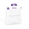 Snuz Moses Basket/Pram 2 Pack Fitted Sheets - White