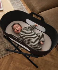SnuzBaskit Moses Basket & Stand - Graphite