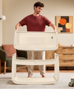 SnuzPod 5 Bedside Crib - Cashmere