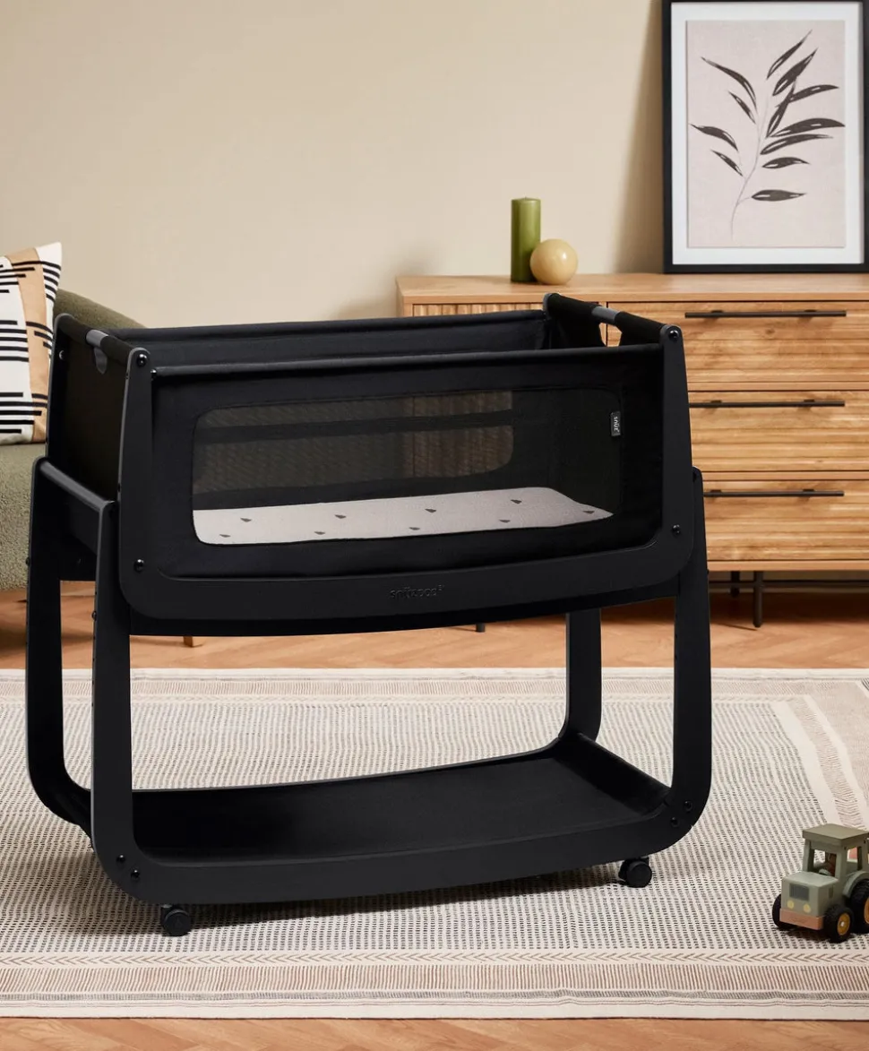 SnuzPod 5 Bedside Crib - Graphite