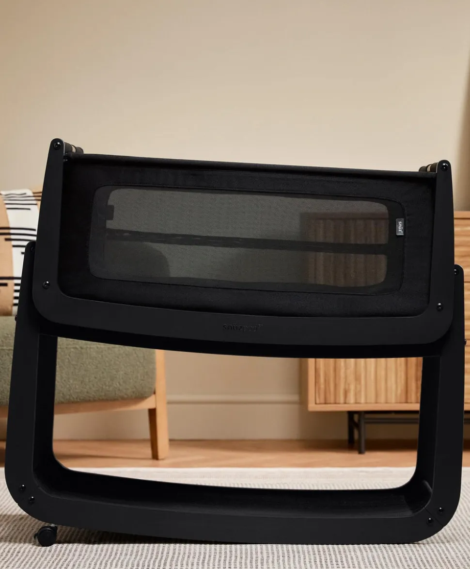 SnuzPod 5 Bedside Crib - Graphite