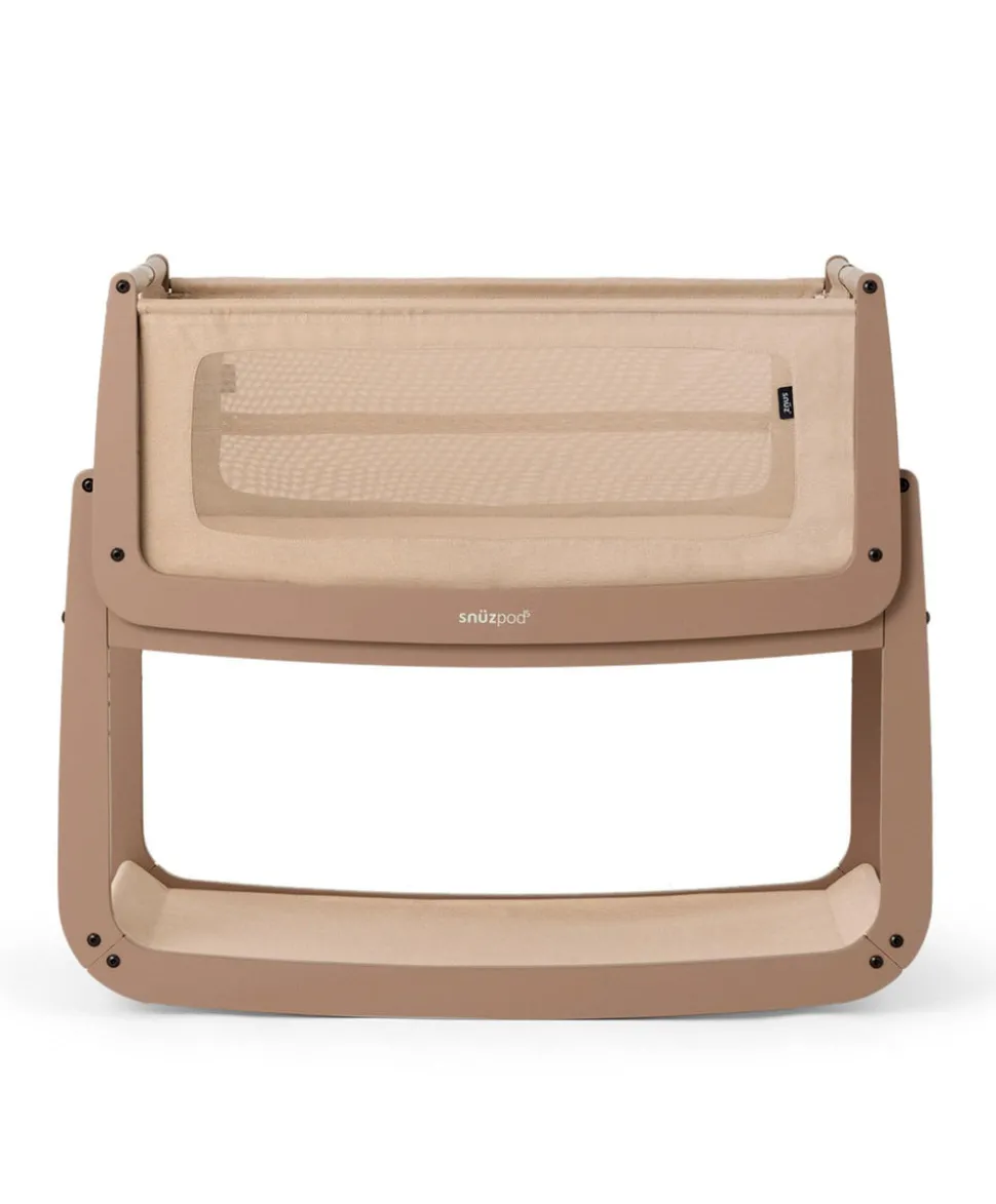 SnuzPod 5 Bedside Crib - Mocha