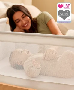 SnuzPod 5 Bedside Crib - Natural