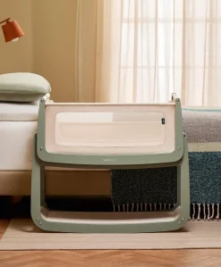 SnuzPod 5 Bedside Crib - Sage