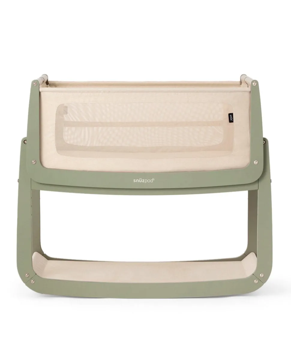 SnuzPod 5 Bedside Crib - Sage