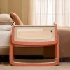 SnuzPod 5 Bedside Crib - Terracotta