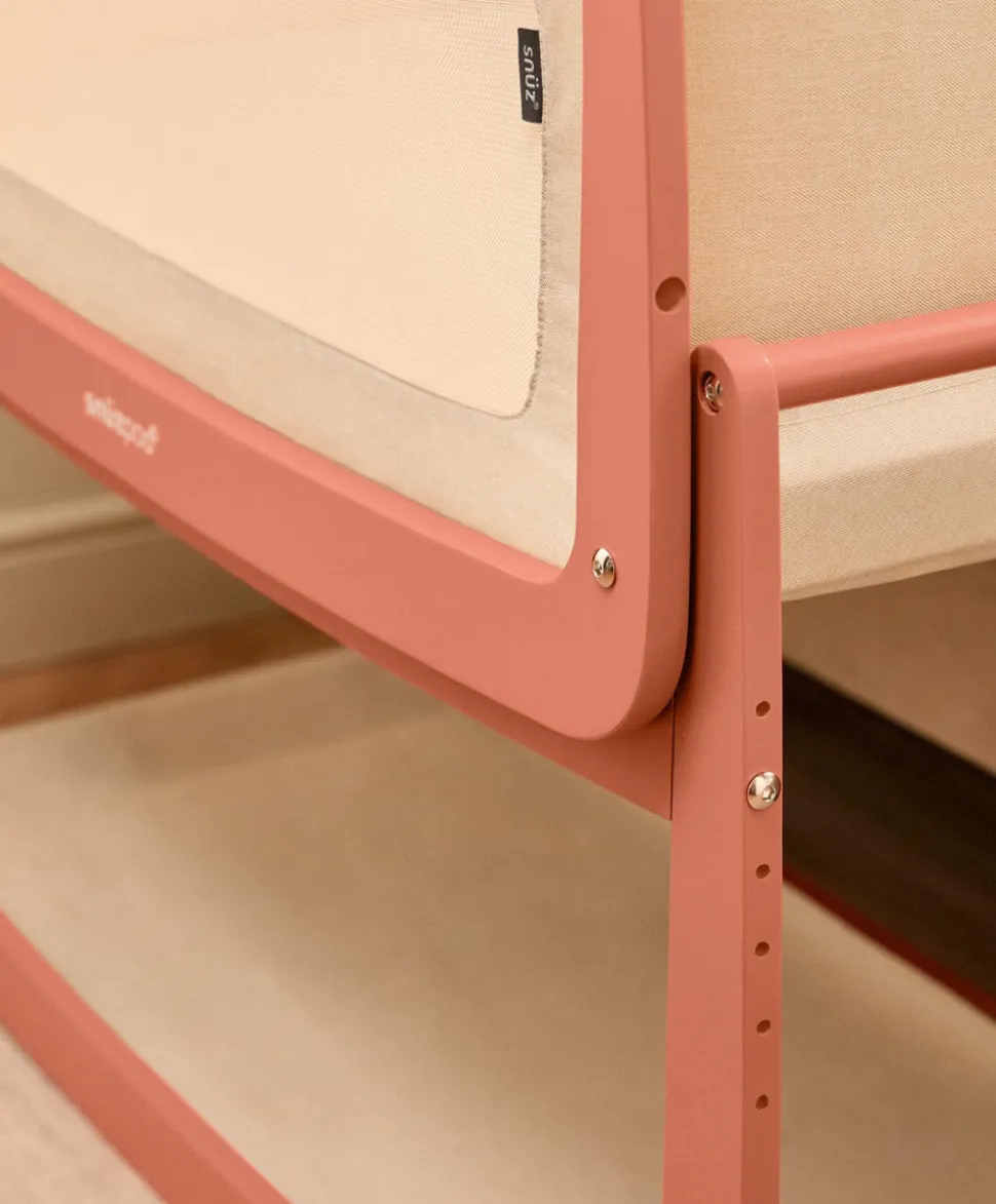 SnuzPod 5 Bedside Crib - Terracotta