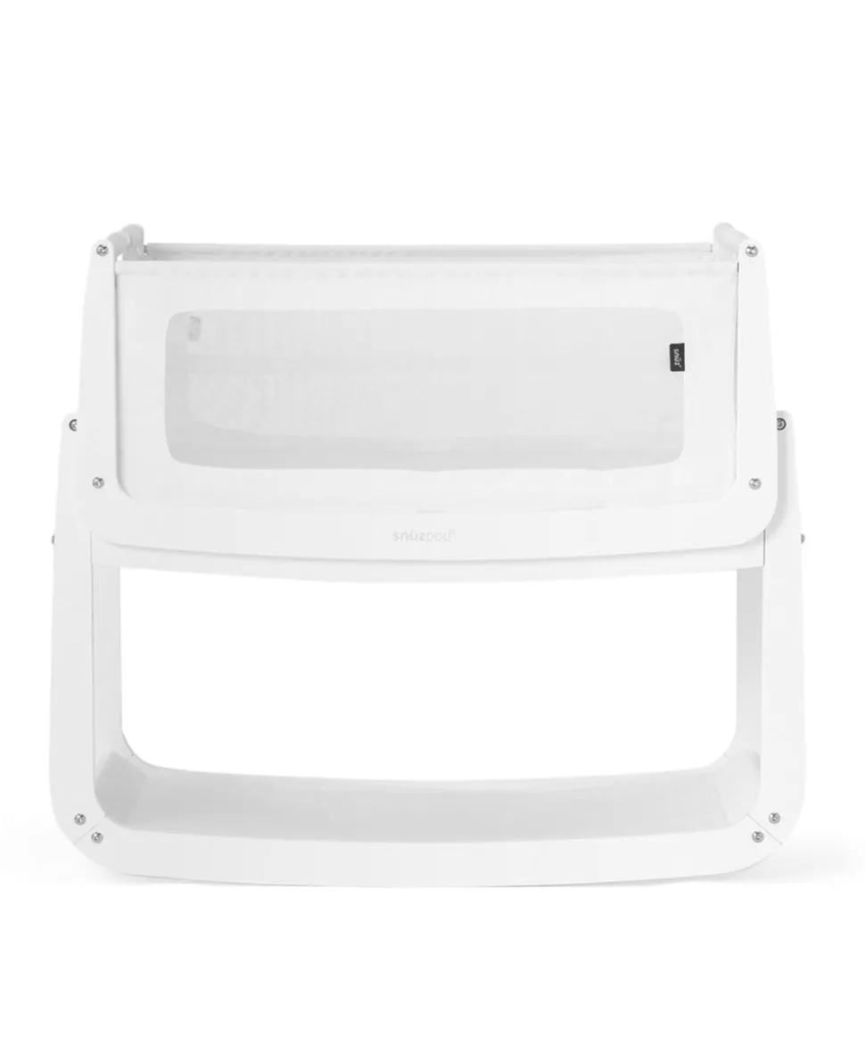 SnuzPod 5 Bedside Crib - White