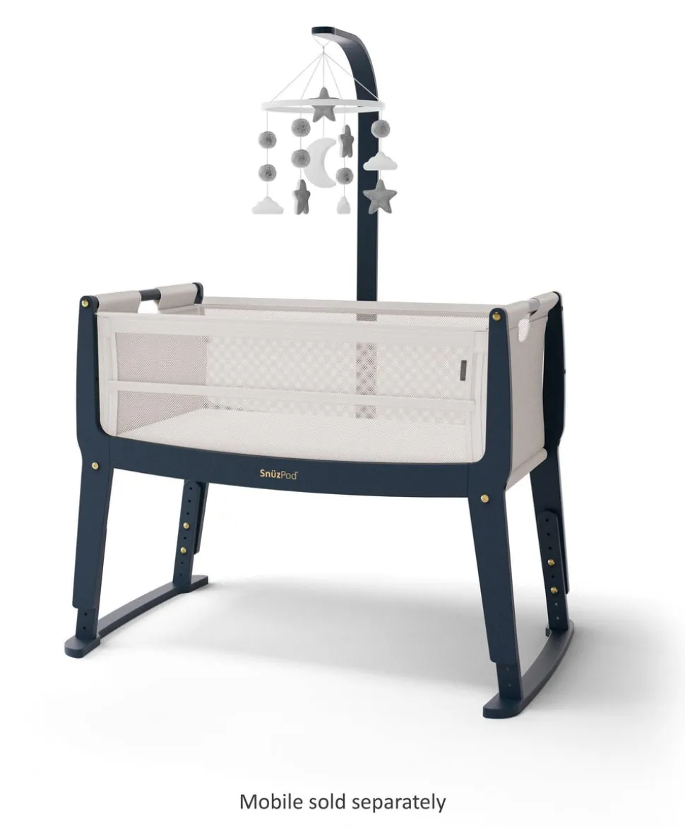 SnuzPod Studio Bedside Crib - London