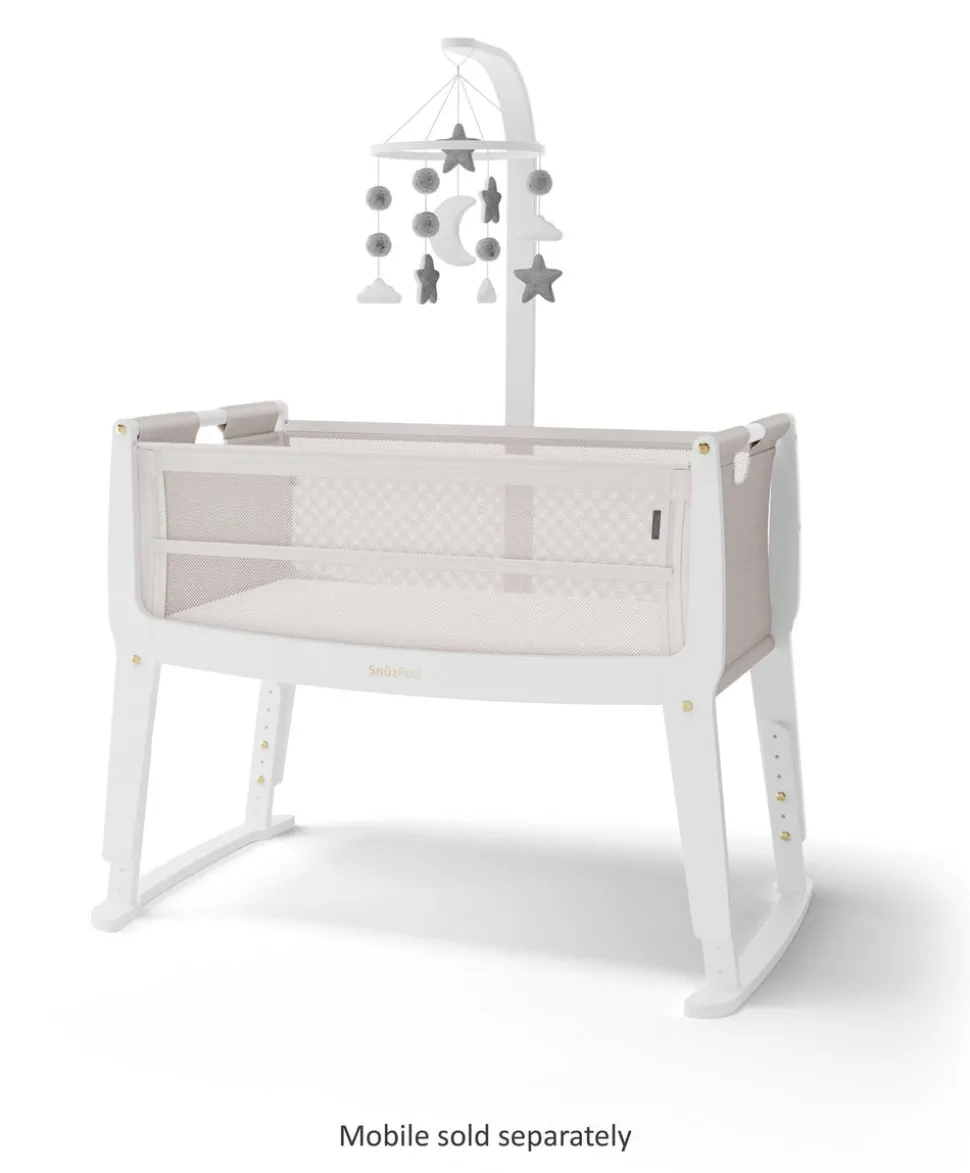 SnuzPod Studio Bedside Crib - Paris