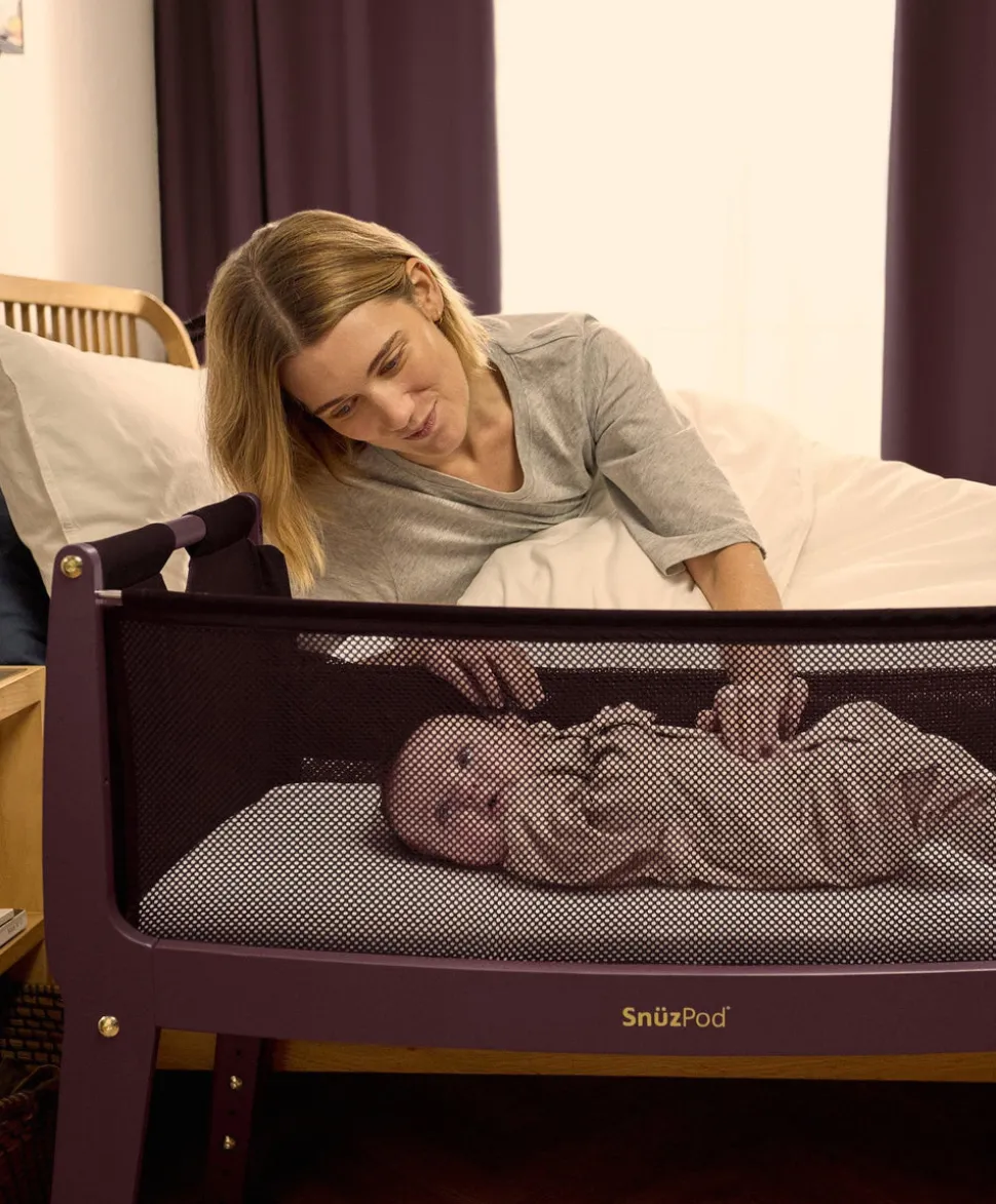 SnuzPod Studio Bedside Crib - Rome