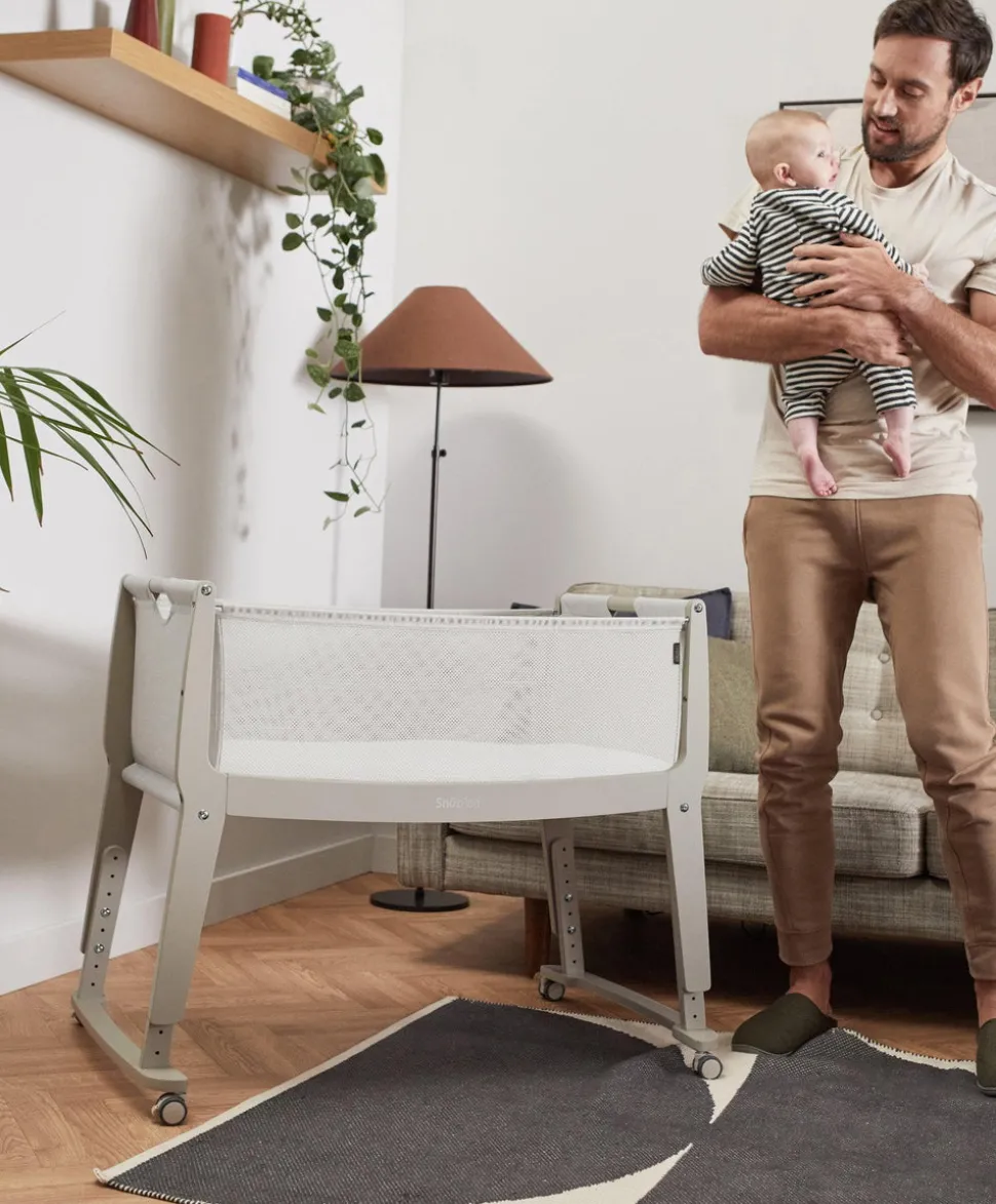 SnuzPod Studio Bedside Crib - Oslo