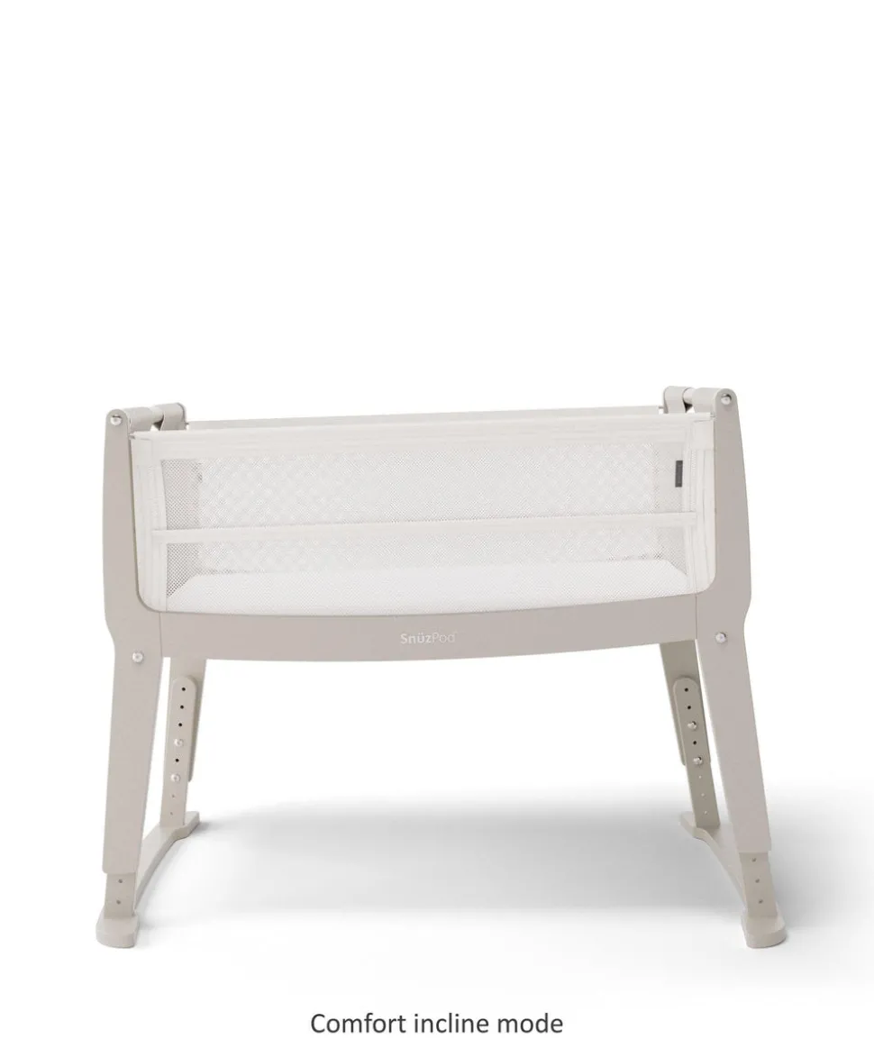 SnuzPod Studio Bedside Crib - Oslo