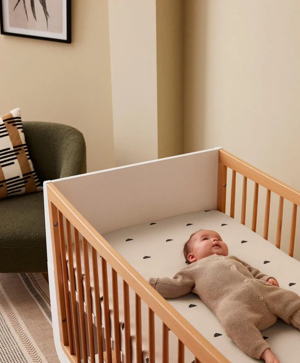 Snüz Twin Pack Cot & Cotbed Sheets - Sand Cloud
