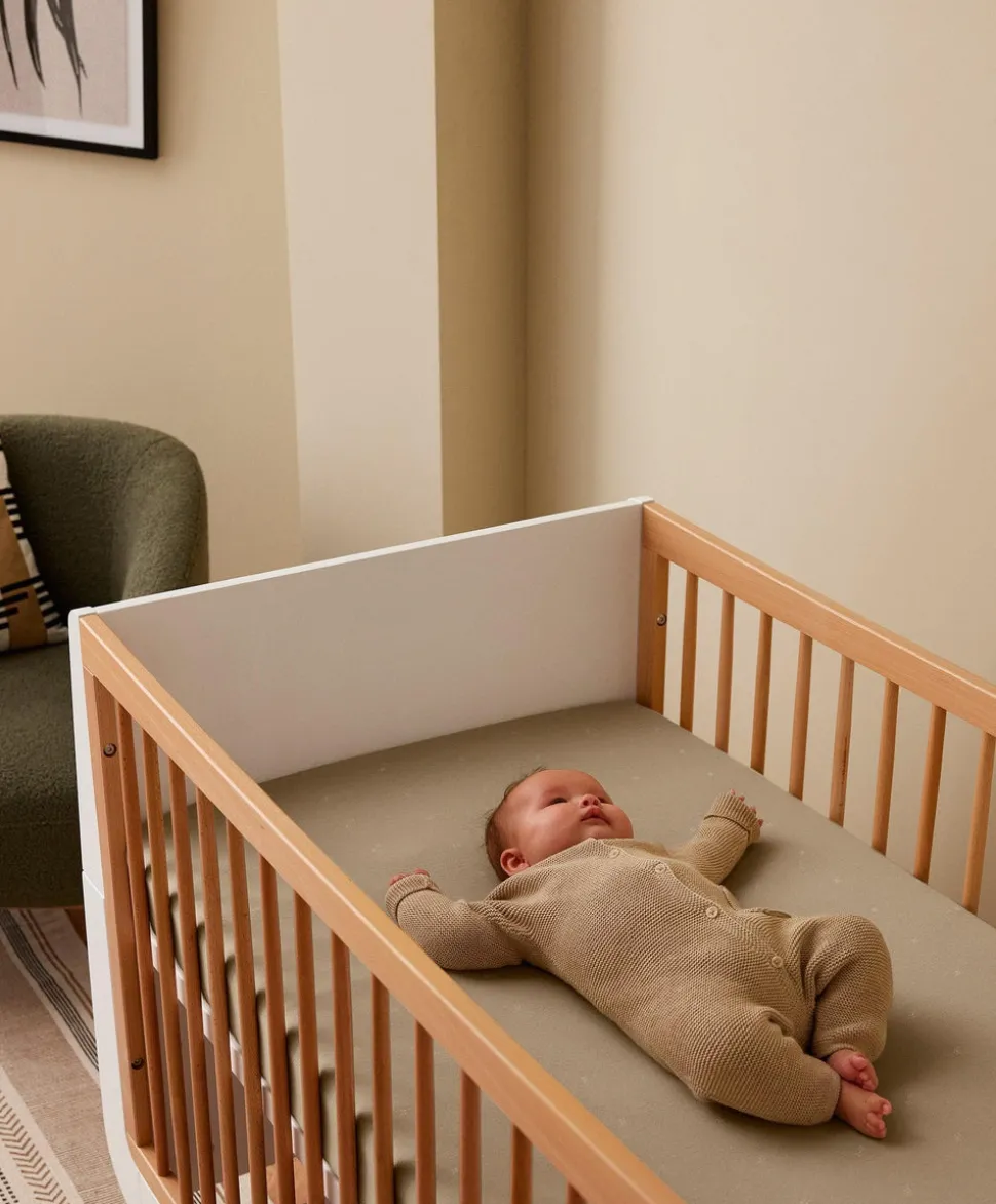 Snüz Twin Pack Cot & Cotbed Sheets - Sage Cross