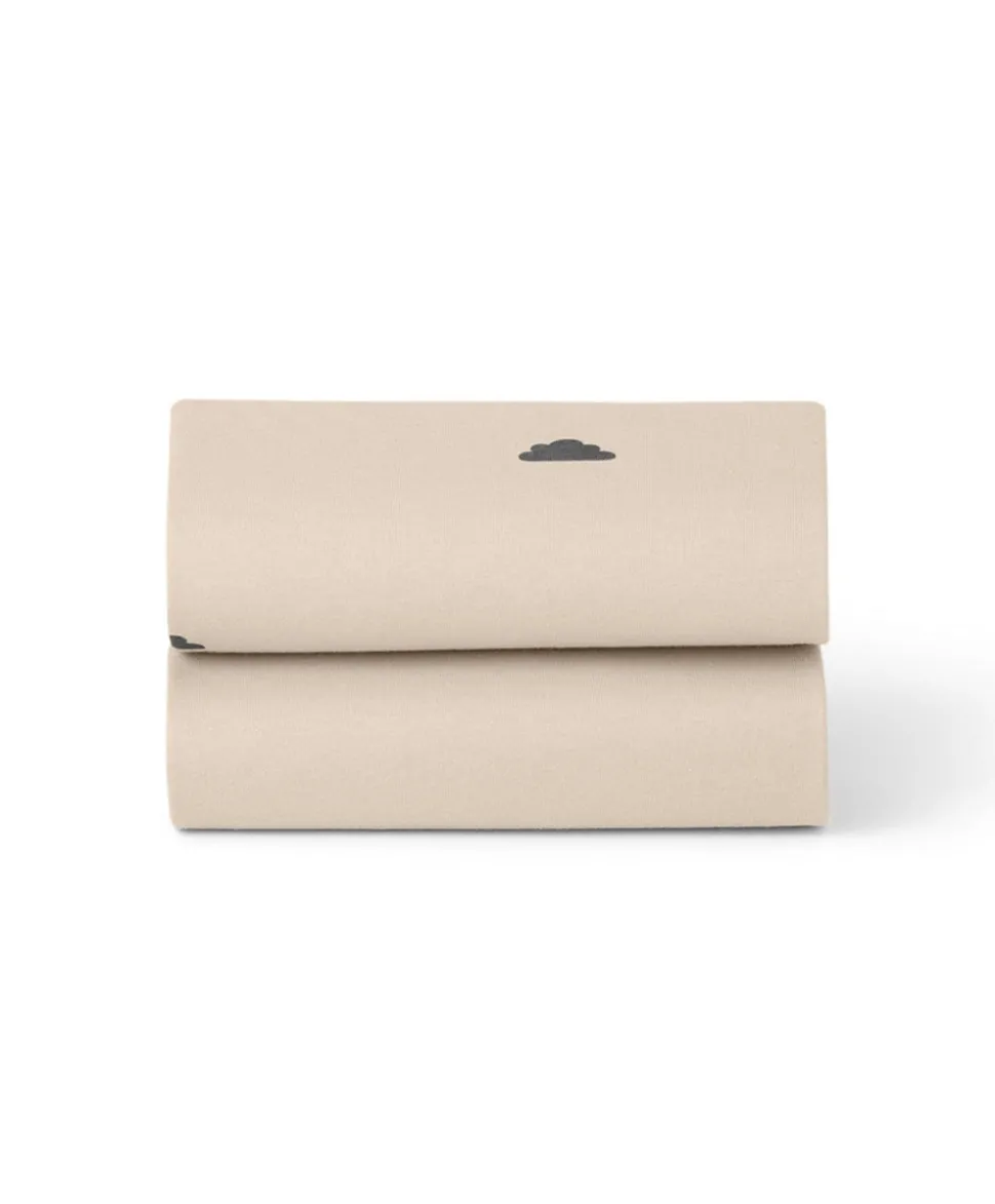 Snüz Twin Pack Crib Sheets - Sand Cloud