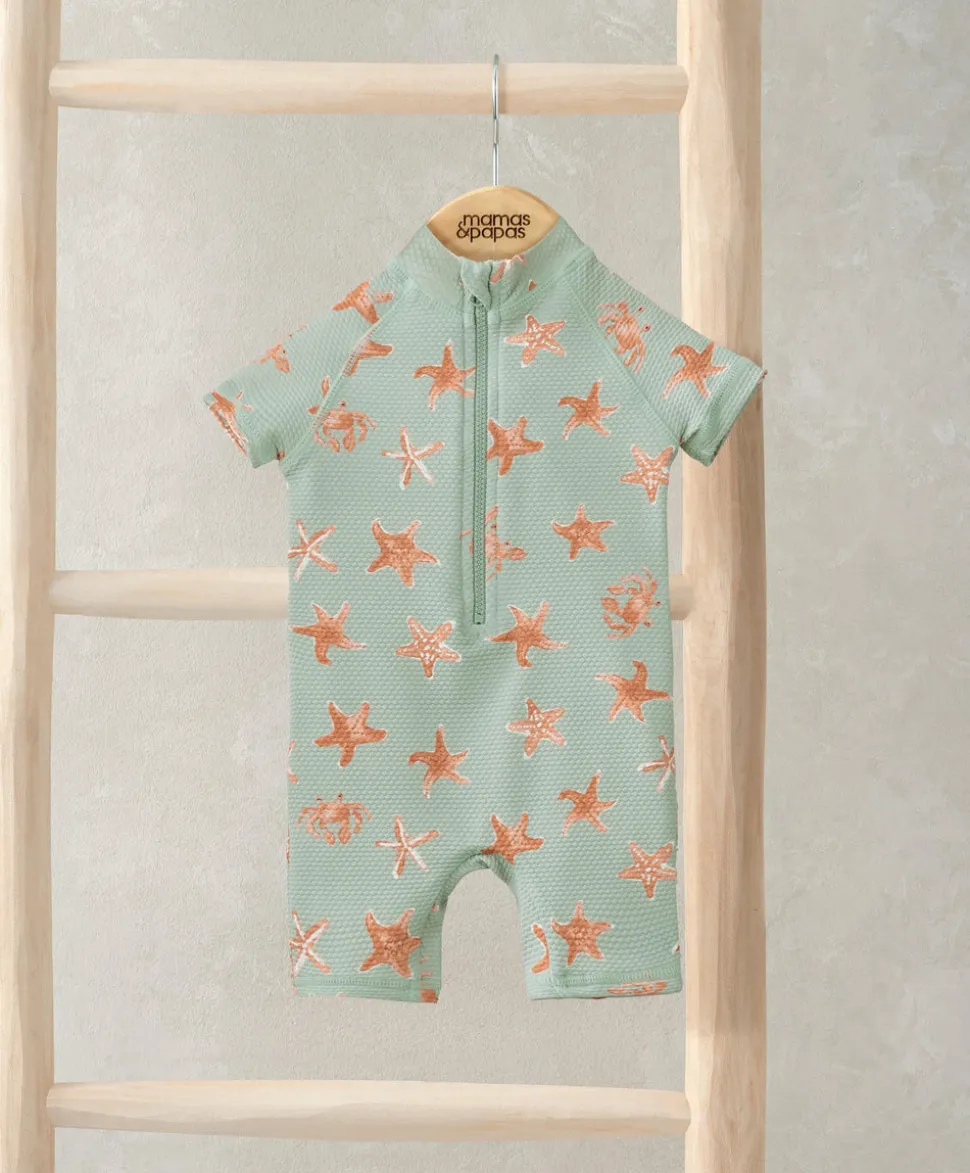 Star Fish All Over Print Rashsuit