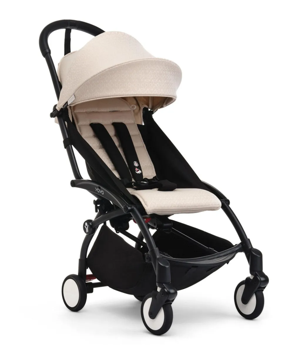 Stokke® YOYO³ Stroller from 6 months - Black/Bonpoint