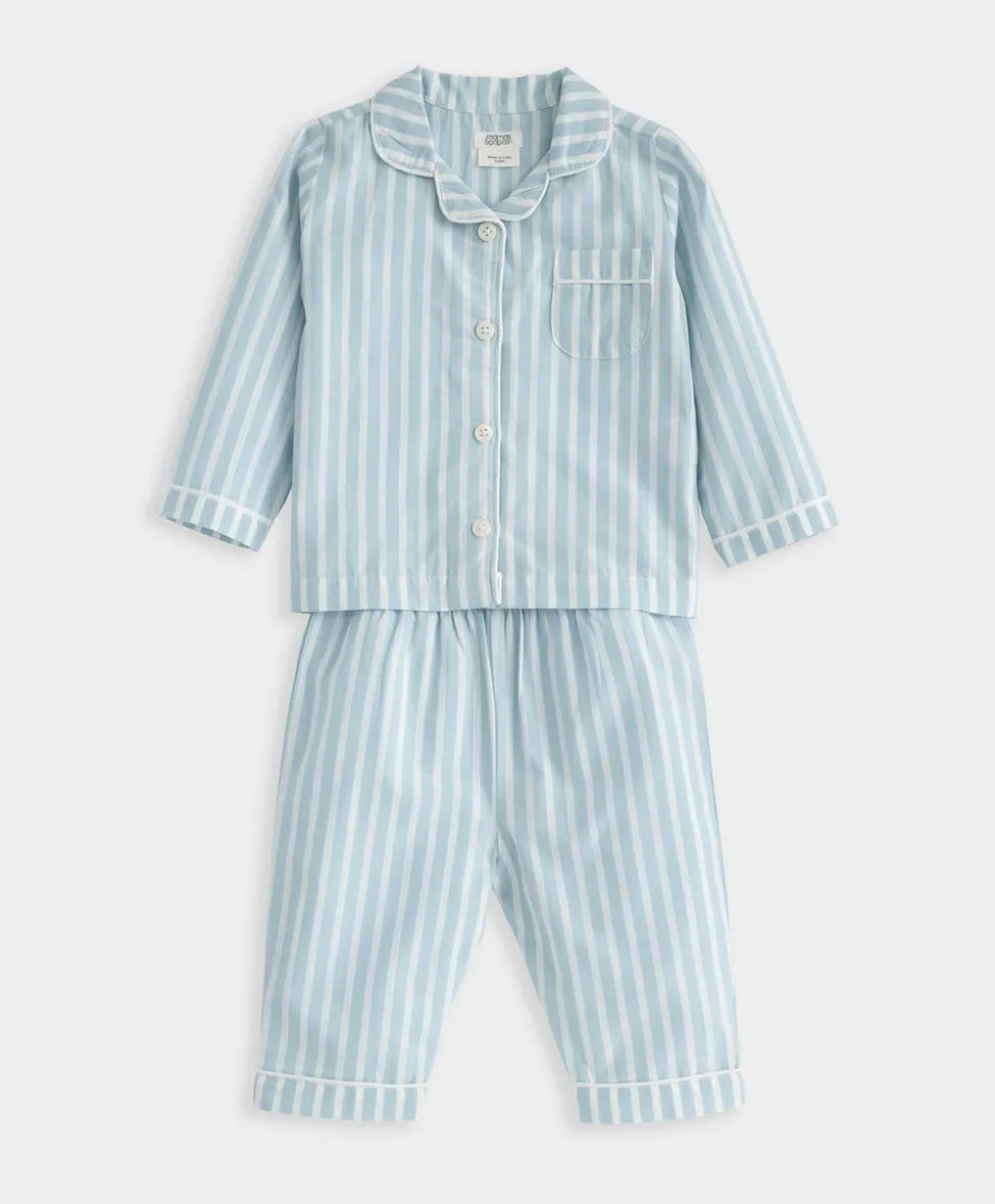 Striped Woven Pyjamas