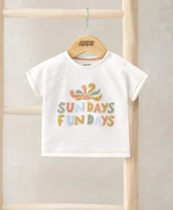 Sun Days Fun Days Slogan Tee
