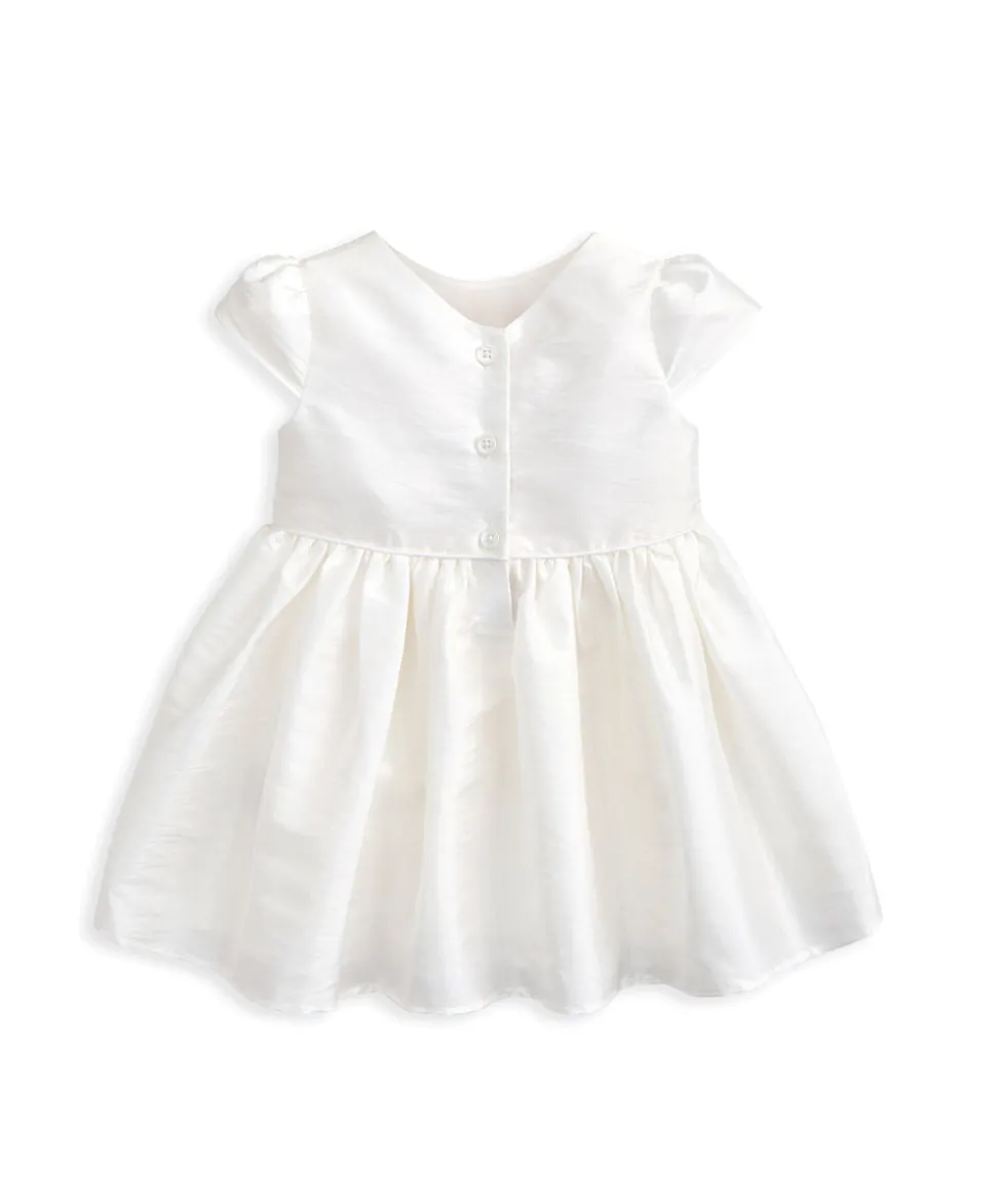 Taffeta Dress - White