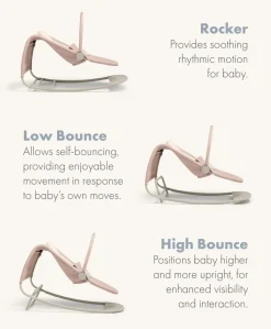Tempo 3-in-1 Rocker/Bouncer - Blush