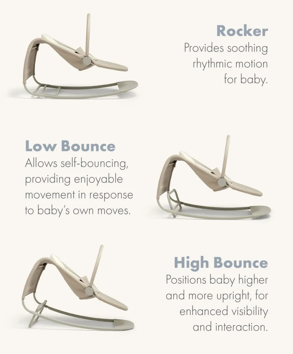 Tempo 3-in-1 Rocker/Bouncer - Sand