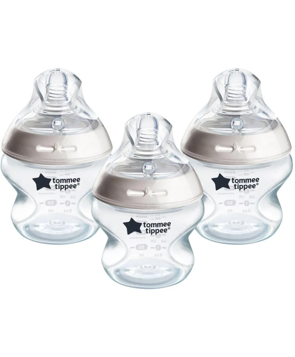 Tommee Tippee Natural Start Anti-Colic Baby Bottle (Pack of 3) - 150ml