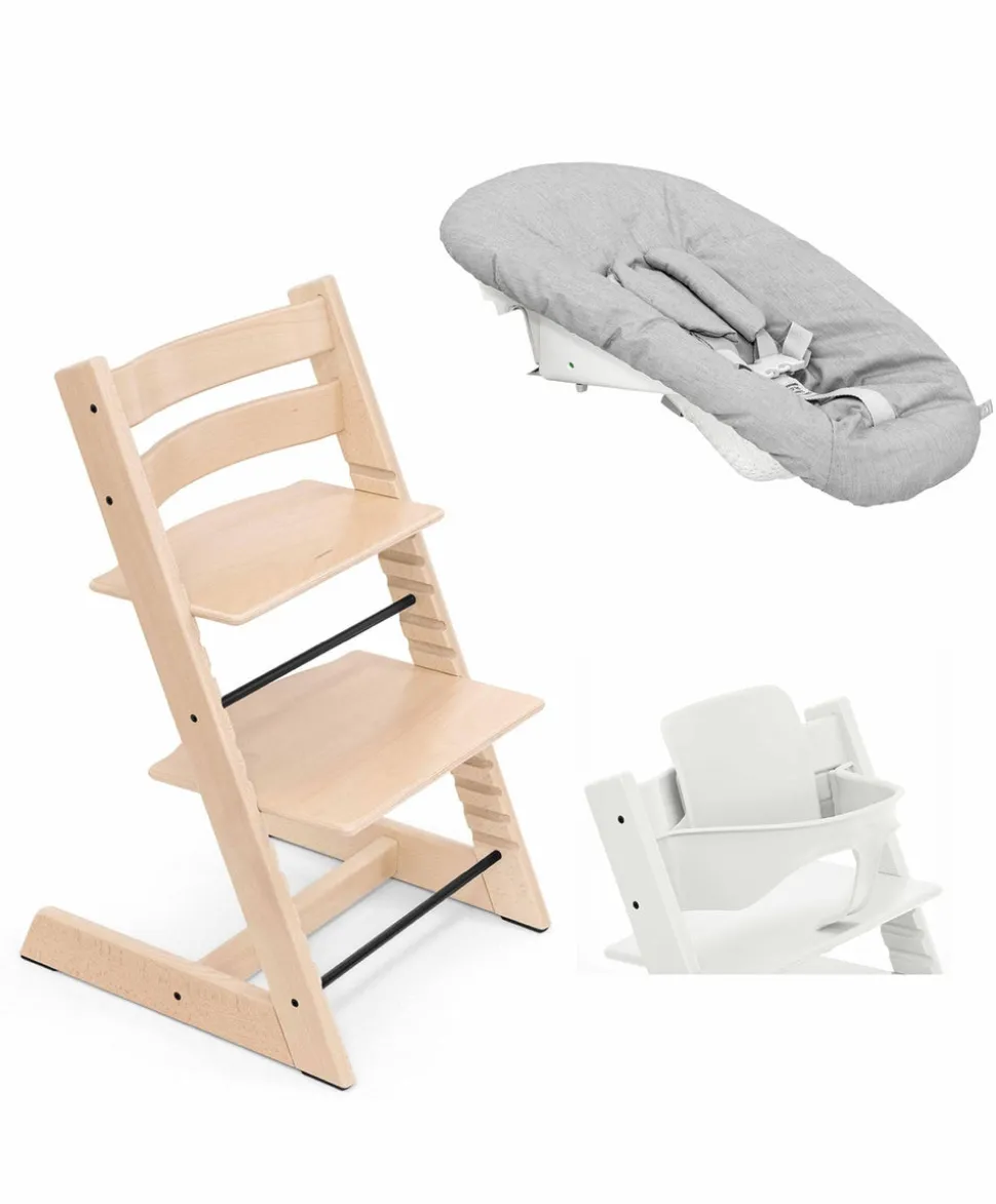 Tripp Trapp® Chair Bundle (3 Piece) - Natural