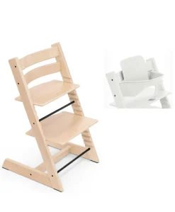Tripp Trapp Highchair & Baby Set - Natural