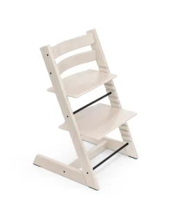 Tripp Trapp Highchair & Baby Set Bundle - White Wash
