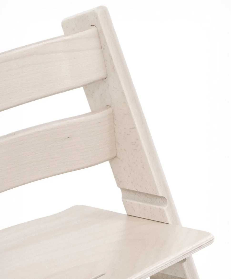 Tripp Trapp Highchair & Baby Set Bundle - White Wash