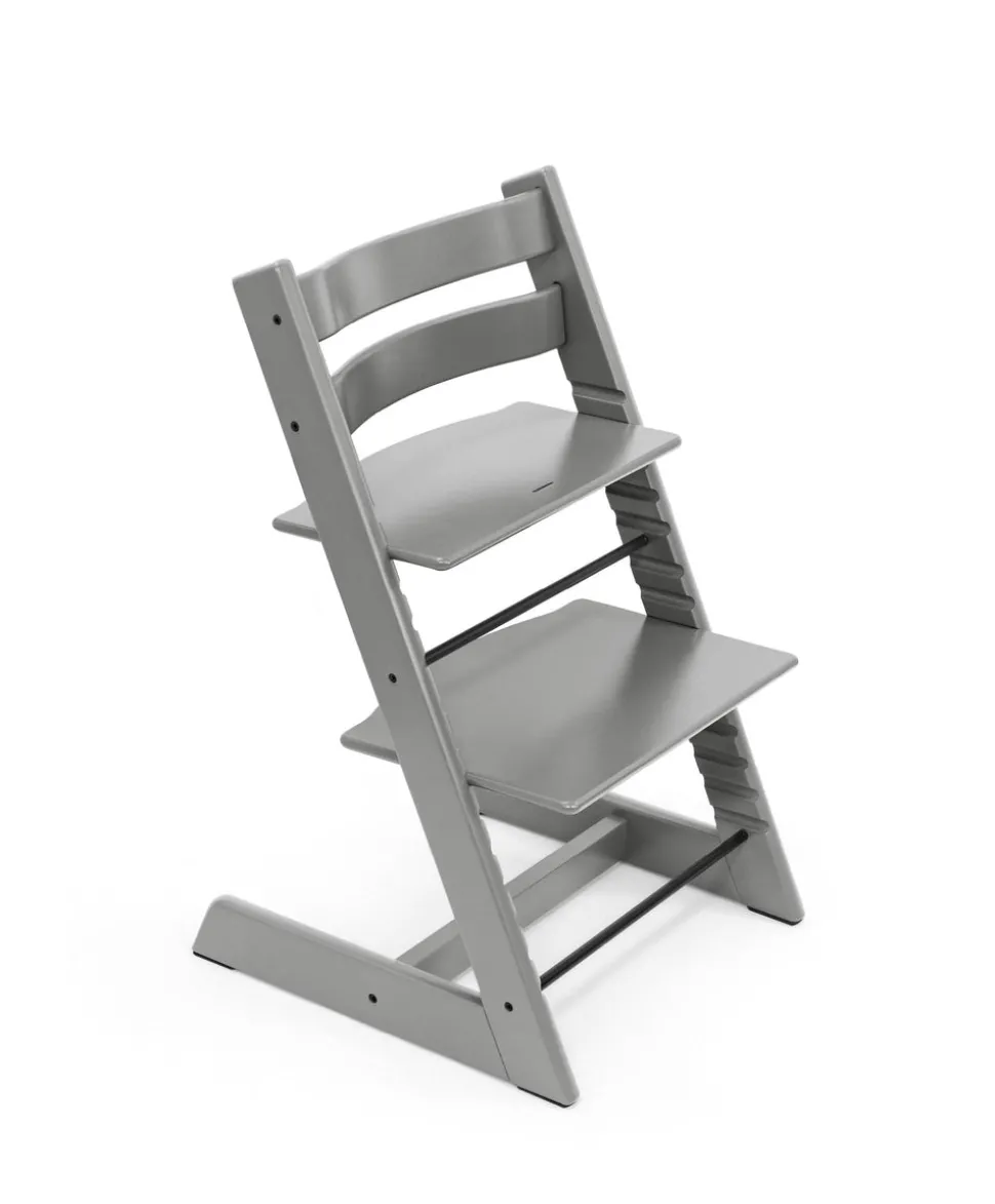 Tripp Trapp Highchair & Newborn Set Bundle - Storm Grey