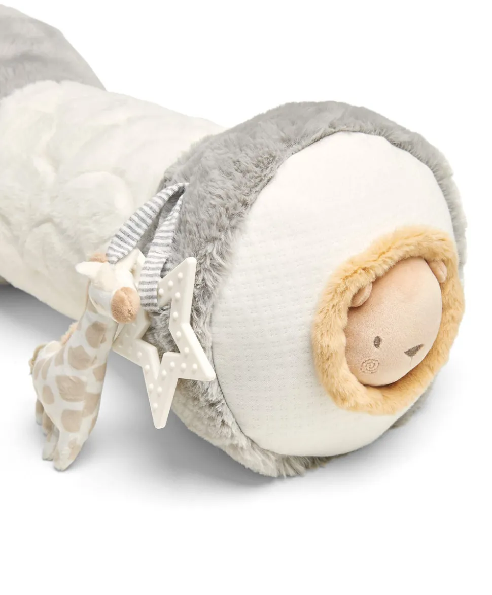 Tummy Time Roll - Welcome to the World Elephant/Grey