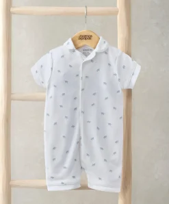 Turtle Print Romper