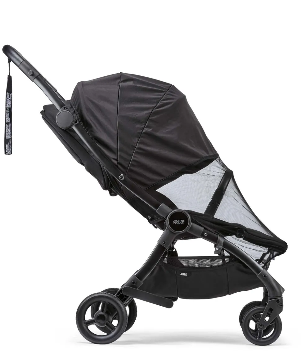 Universal Parasol & Airo Sunshield and Insect Net - Black