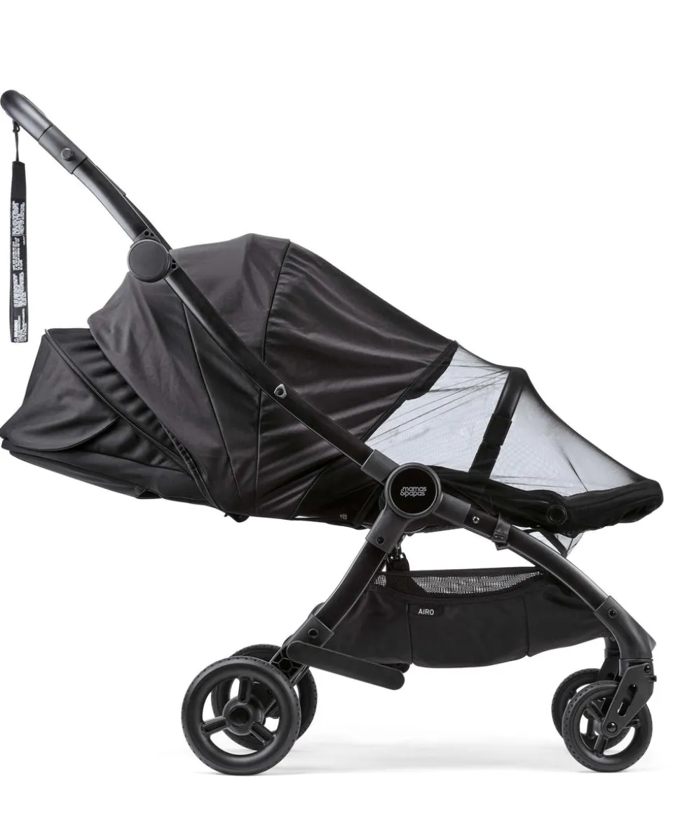 Universal Parasol & Airo Sunshield and Insect Net - Black