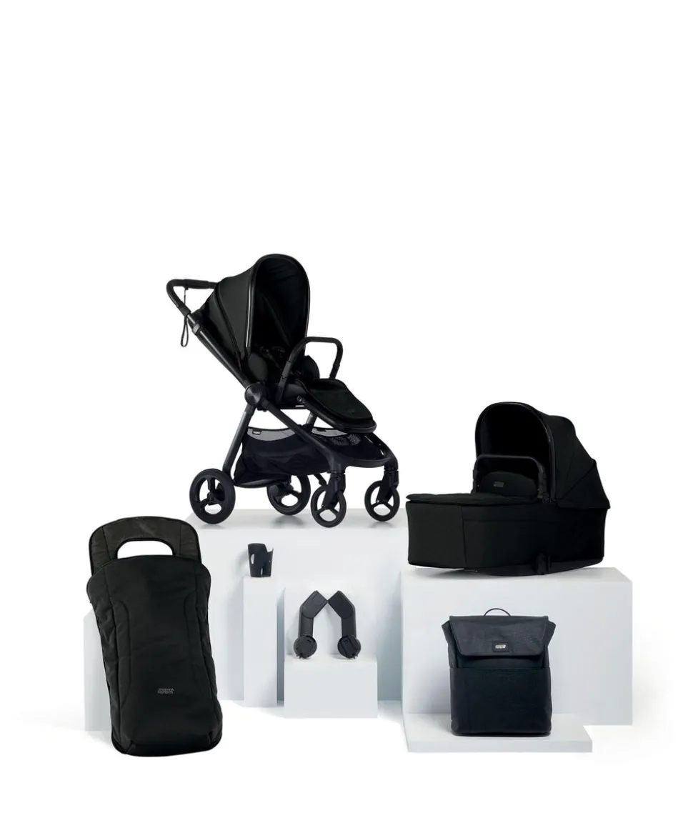 Vardo Pushchair Bundle (6 Pieces) - Noir