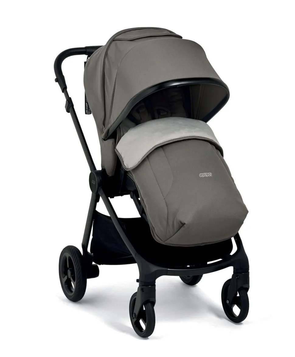 Vardo Pushchair Bundle with Cybex Cloud T Car Seat (8 Pieces) – Storm