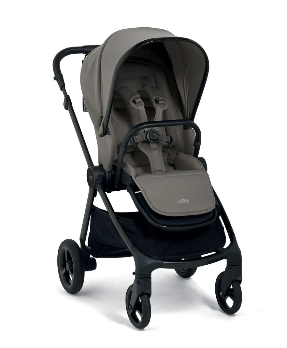Vardo Pushchair Bundle with Cybex Cloud T Car Seat (8 Pieces) – Storm