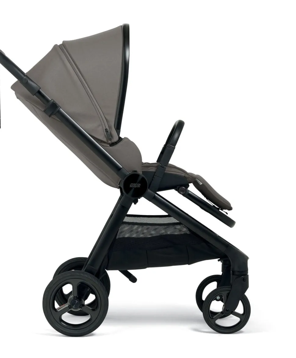 Vardo Pushchair Bundle with Cybex Cloud T Car Seat (8 Pieces) – Storm