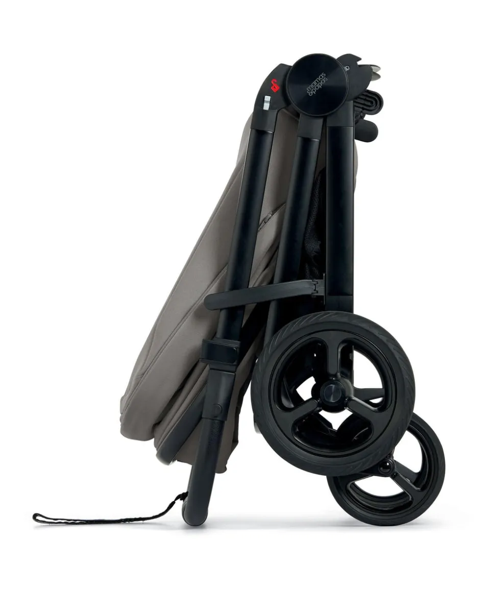 Vardo Pushchair Bundle with Cybex Cloud T Car Seat (8 Pieces) – Storm