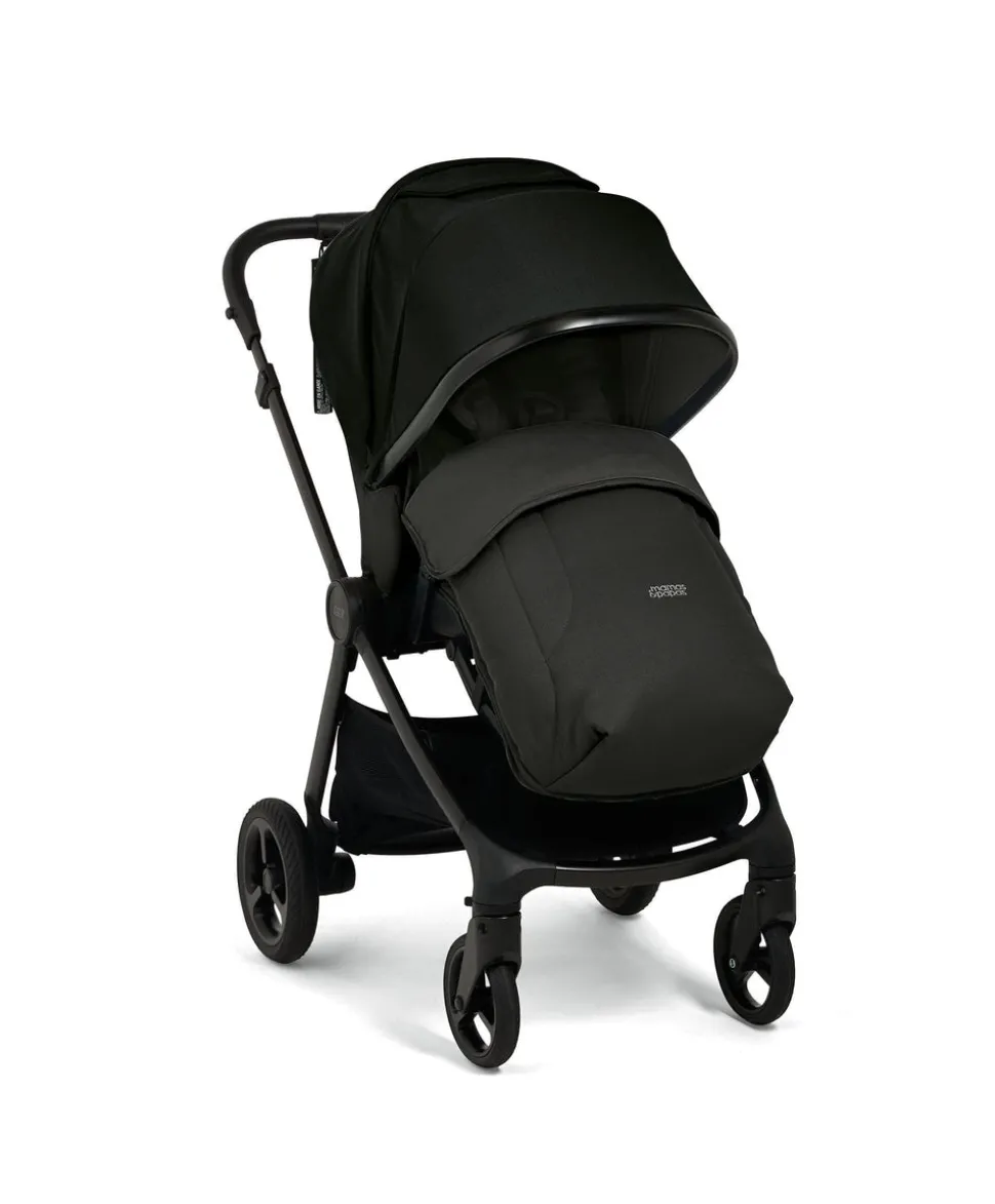 Vardo Pushchair Bundle with Maxi-Cosi Pebble 360 Pro² Car Seat (8 Pieces) - Noir