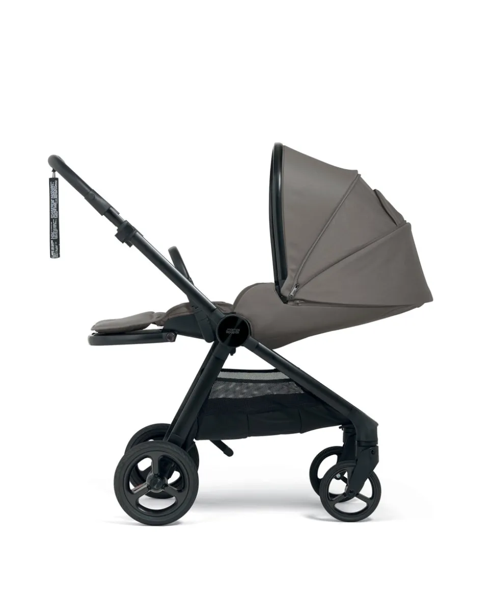 Vardo Pushchair Bundle with Cybex Cloud T Car Seat (8 Pieces) - Storm