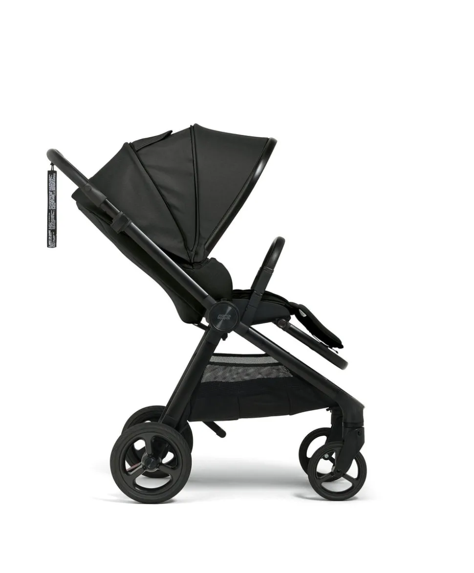 Vardo Pushchair Bundle with Cybex Cloud T Car Seat (8 Pieces) - Noir
