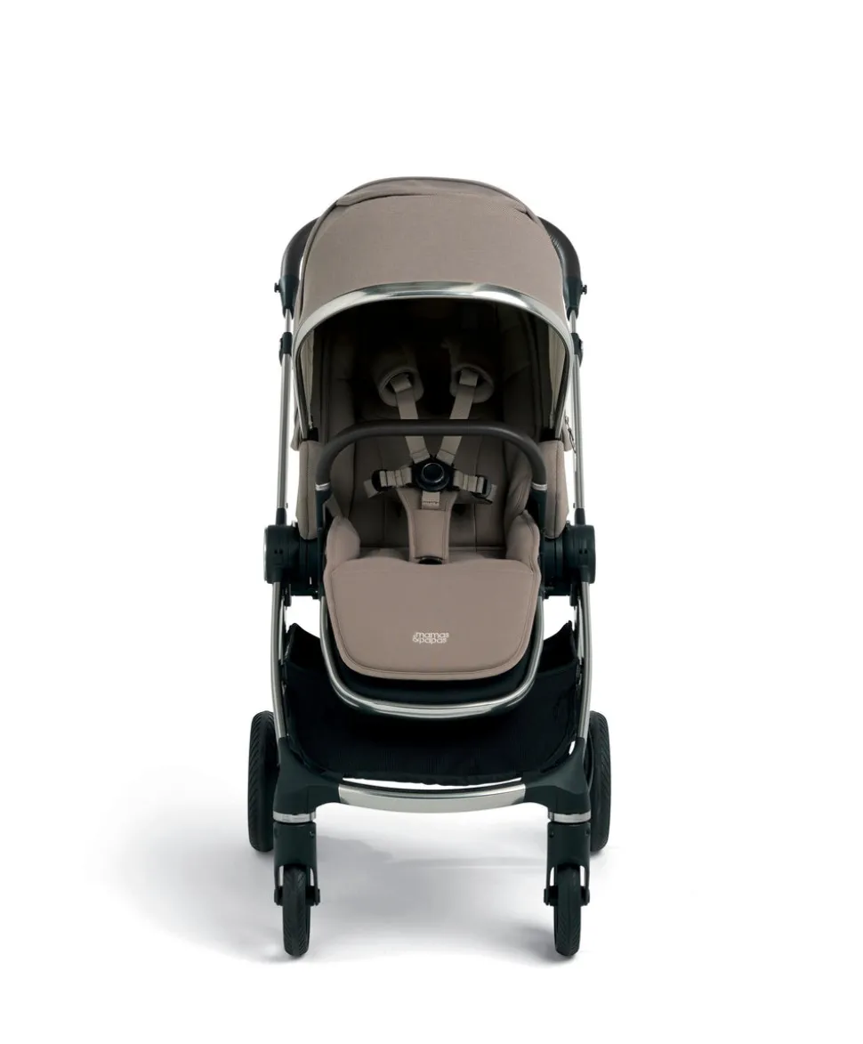 Vardo Pushchair Bundle with Maxi-Cosi Pebble 360 Pro² Car Seat (9 Pieces) - Heritage
