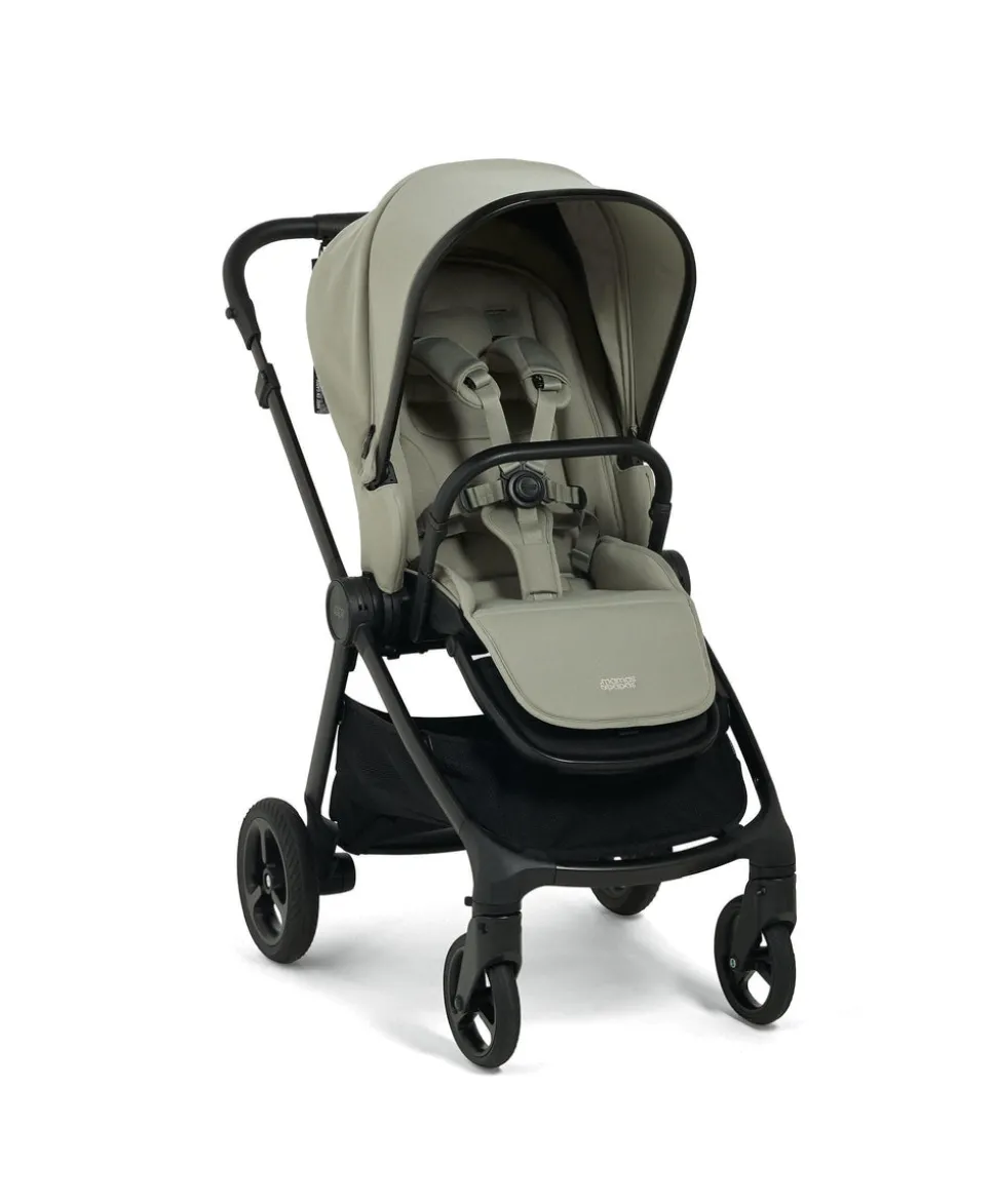 Vardo Pushchair Bundle with Cybex Cloud T Car Seat (8 Pieces) - Sage