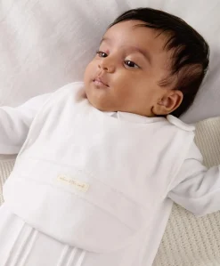 Velour Bib - White